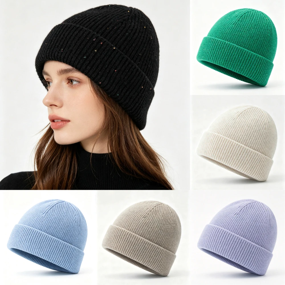 New Women’s Cuffed Ribbed Knit - огляд і ціна Beanie Cuffed Knit