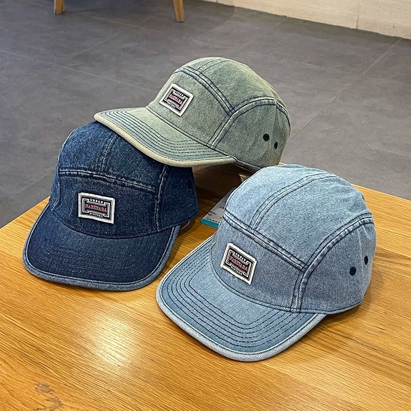 Vintage Flat Brim Denim Baseba - огляд і ціна Corduroy Cap 5 Panel