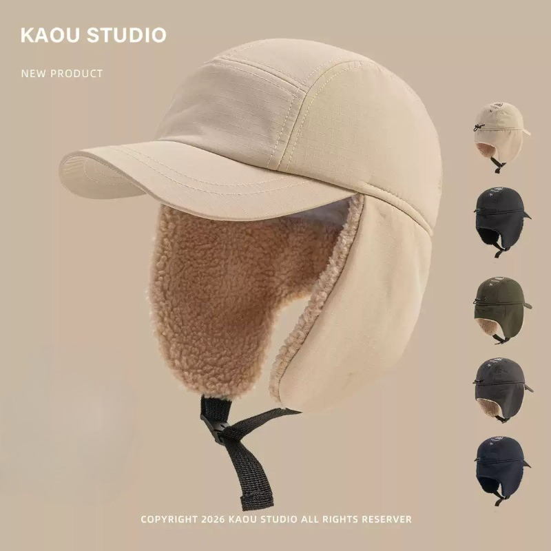 Winter Warm Bomber Hats Unisex - огляд і ціна Corduroy Cap 5 Panel