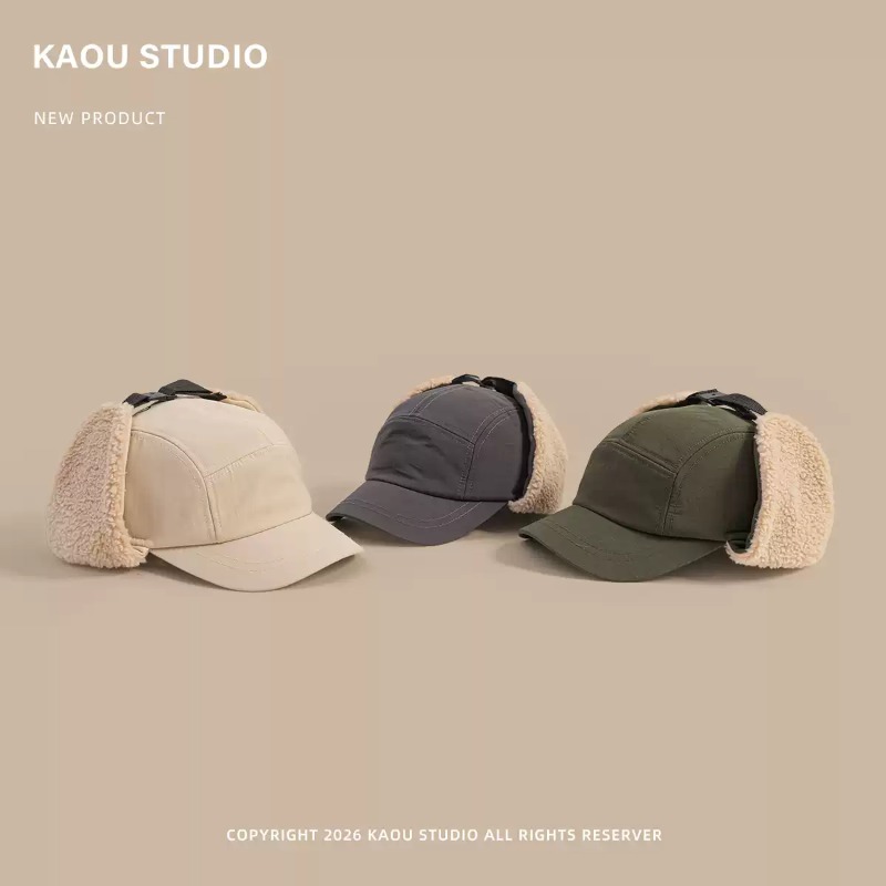 Winter Warm Bomber Hats Unisex - огляд і ціна Corduroy Cap 5 Panel