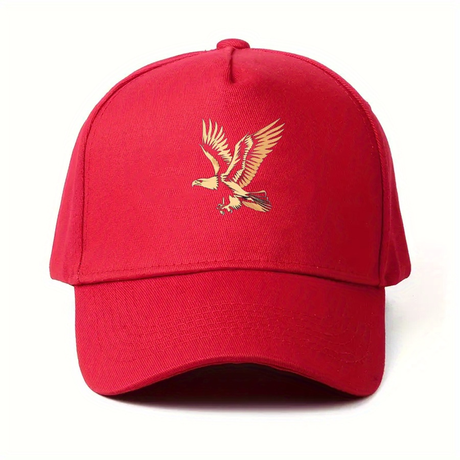 Fashion Eagle Print Hut, Unise - огляд і ціна Corduroy Cap 5 Panel