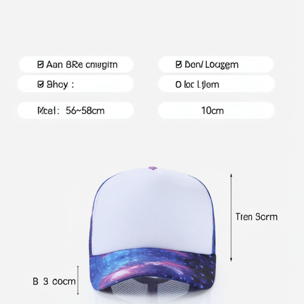 Summer Unisex Breathable Mesh  - огляд і ціна Trucker Cap Mesh